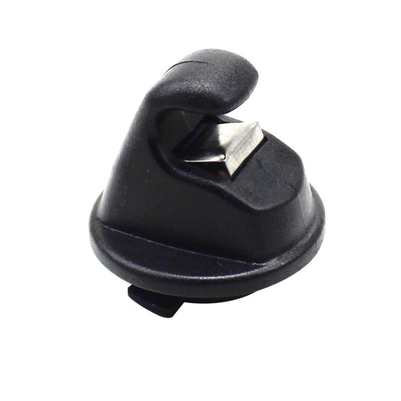 WUPEDI Auto-Sonnenblenden-Cliphalter, for VW, for Golf, MK7 2013-2017 Grau Schwarz OEM Nr. 5G0857561B Y20 Auto-Sonnenblenden-Clip(Black) von WUPEDI