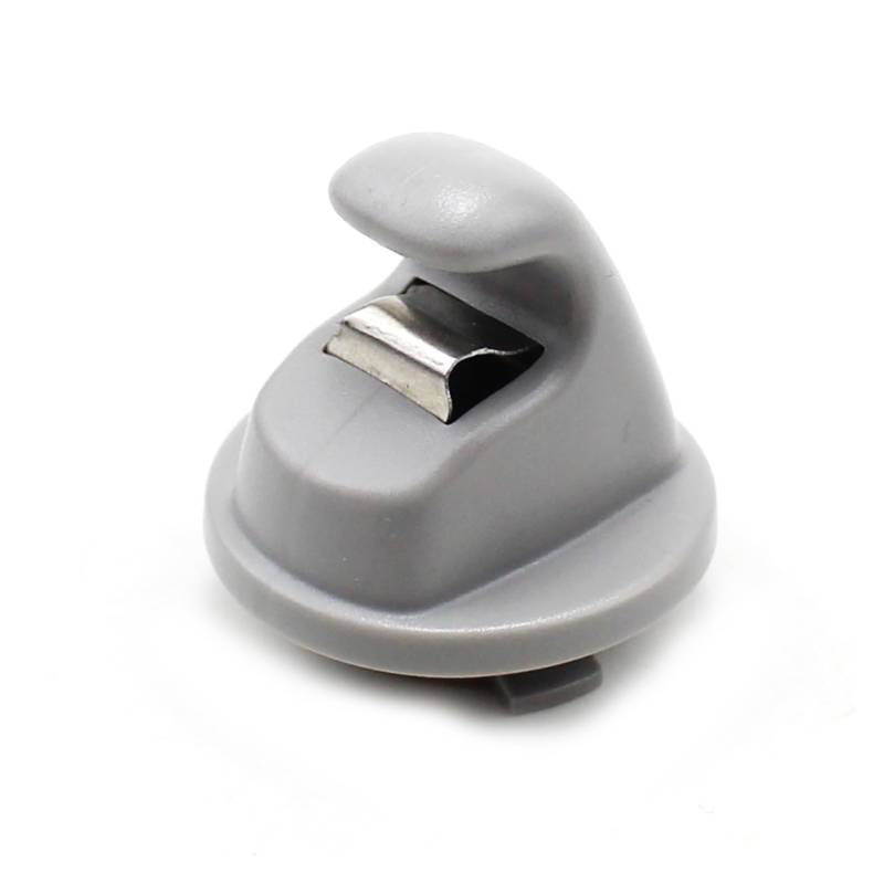 WUPEDI Auto-Sonnenblenden-Cliphalter, for VW, for Golf, MK7 2013-2017 Grau Schwarz OEM Nr. 5G0857561B Y20 Auto-Sonnenblenden-Clip(Grey) von WUPEDI