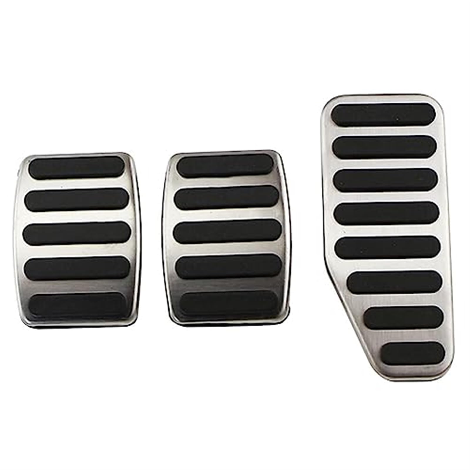 WUPEDI Auto-Styling Auto Kupplung Bremse Gaspedal Fußstütze Pedale Abdeckungen, for Swift, Alto Jimny Fußpedal Abdeckung Autopedalabdeckung(Black at) von WUPEDI