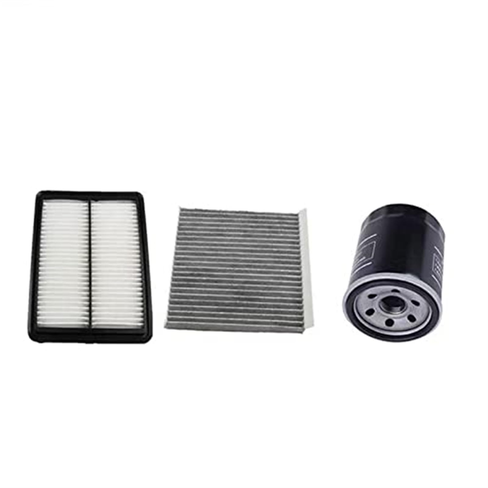 WUPEDI Autofilter-Set, for Mazda, 3 Encore 2020–2022 2,0 l Ölaufbereitung/Luftfilter Ölfilter OEM B6Y114302/B6Y114302A(Black 3 Piece Set) von WUPEDI