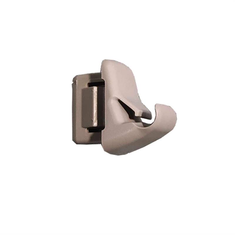 WUPEDI Autoteile Sonnenblende Haken Clip Sonnenschirm Halterung Aufhänger, for Mitsubishi, for Outlander ASX Beige Grau Auto-Sonnenblenden-Clip(Beige) von WUPEDI