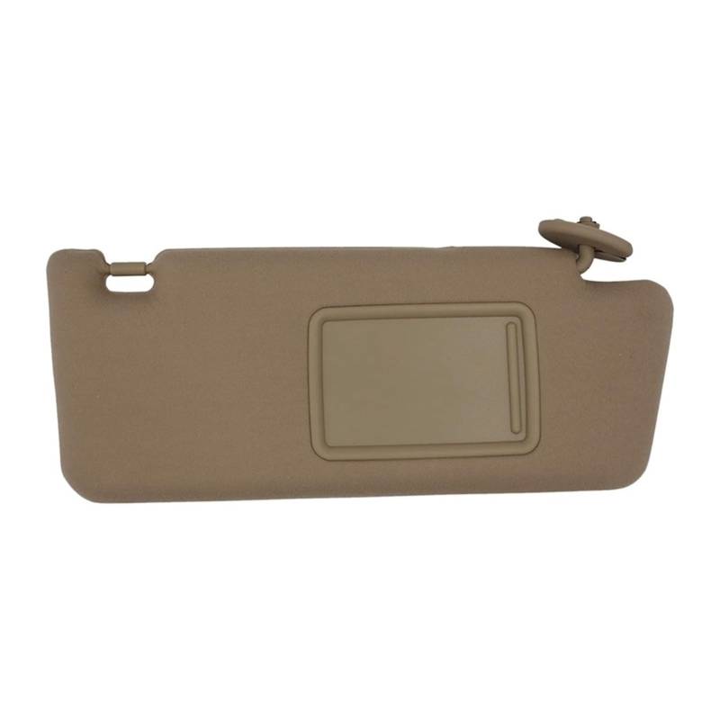 WUPEDI Ersatz-Sonnenblende for die Windschutzscheibe auf der rechten Beifahrerseite, Beige, for Toyota, for Tacoma 2005-2012 74310-04081-E0 Auto-Sonnenblenden-Clip von WUPEDI