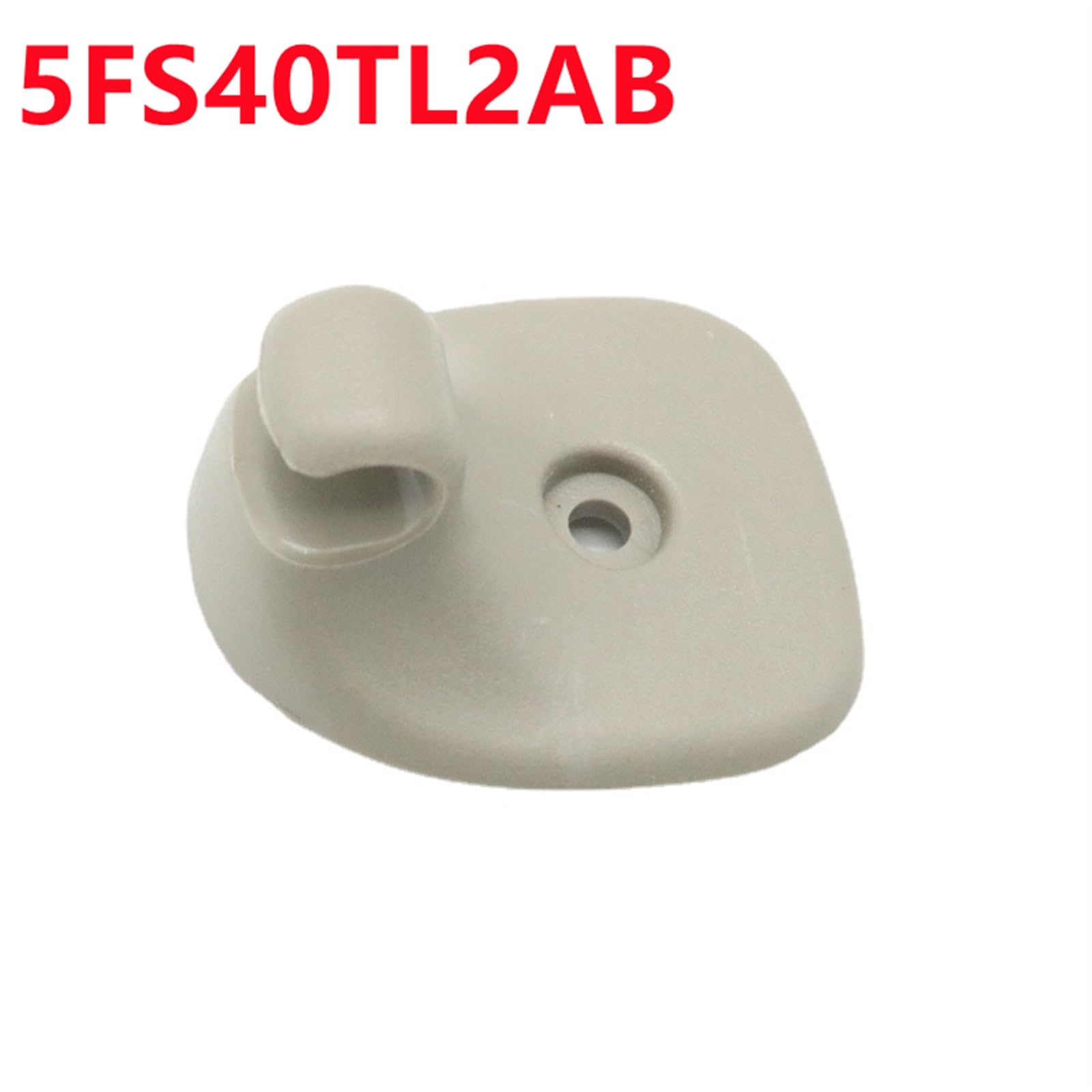 WUPEDI Hellbrauner Halteclip for Sonnenblende, for Jeep, for Grand Cherokee WJ 2003 2004 2005 5FS40TL2AB Auto-Sonnenblenden-Clip(1 PCS) von WUPEDI