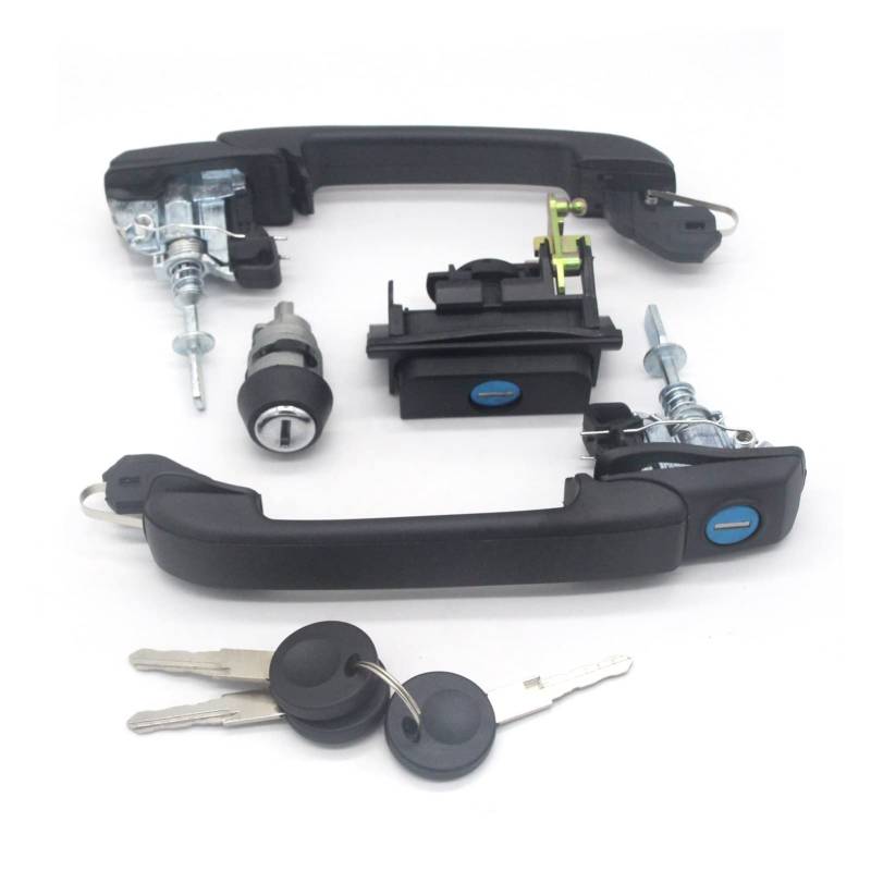 WUPEDI KOMPLETTES Schloss-KIT-Set TÜRGRIFFE ZÜNDSCHALTER HECKKLAPPE, for Golf Mk3 1991-1997 1H0898081 1H0898081S 1H0905855A von WUPEDI
