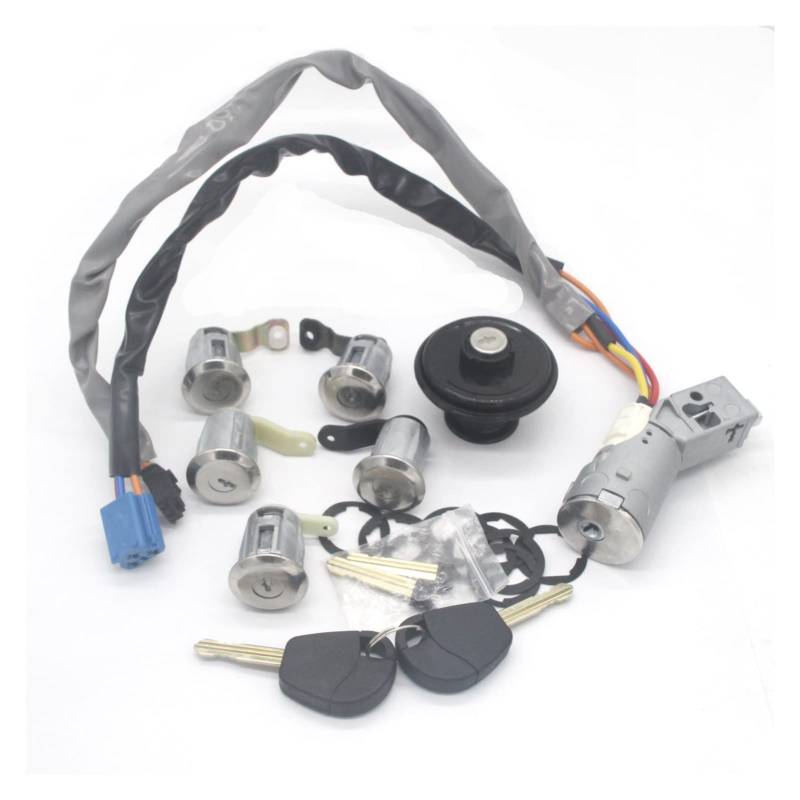 WUPEDI KOMPLETTSATZ TÜRSCHLOSSZYLINDER 5-TEILIG, for EXPERT 2002-2008 4162 CF(Lock Set) von WUPEDI