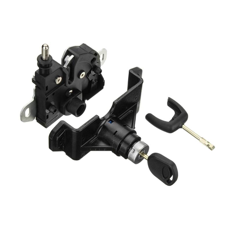 WUPEDI Komplettset for Motorhaubenschloss und -verriegelung mit 2 Schlüsseln, for Ford, Transit MK7 2006–2011 von WUPEDI