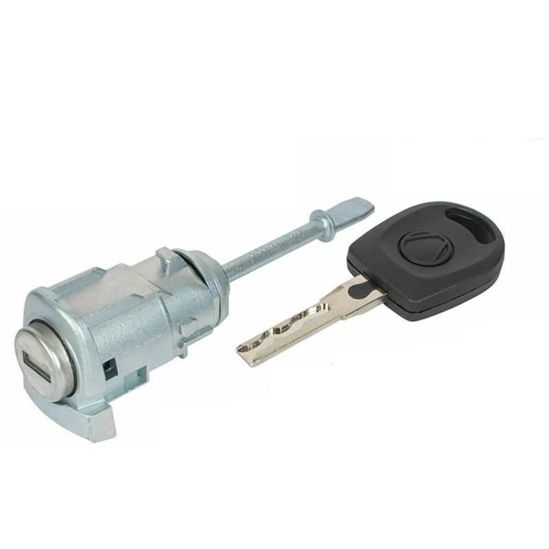 WUPEDI Linker Ringt-Fahrertür-Schließzylinder, for Seat, Cordoba Ibiza III 6L3837167B 6L3837168B mit SCHLÜSSEL 2002-2008(RINGT1 x Key) von WUPEDI