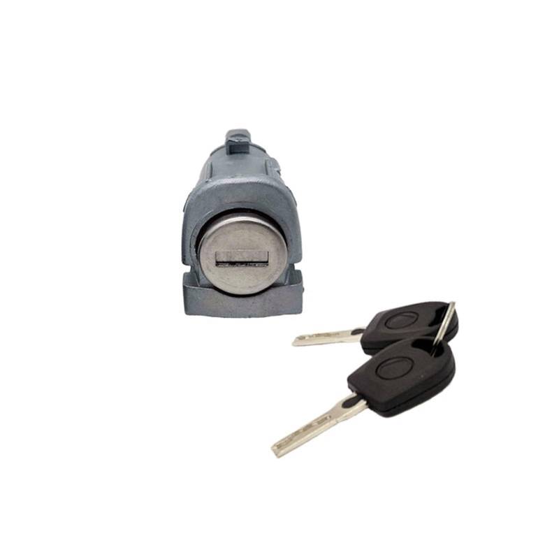 WUPEDI Links RECHTS TÜRSCHLOSSZYLINDER MIT 2 SCHLÜSSELN, for Passat, for Seat, Toledo Leon 3B0837167 3B0837168 Schließzylinder(Left 3B0837167) von WUPEDI