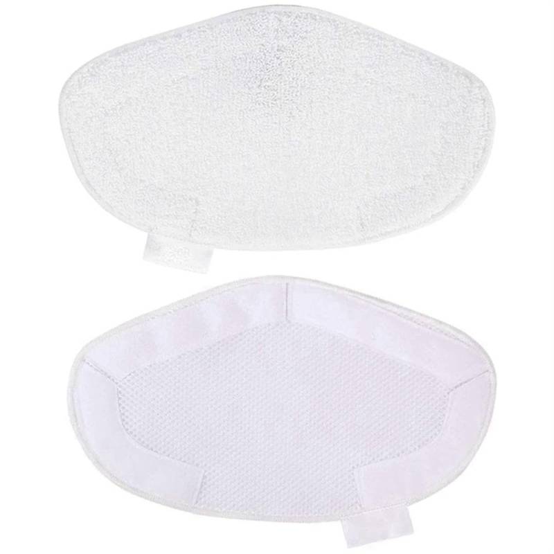 WUPEDI Mopp Tuch Ersatz Zubehör Kit Dampf Staubsauger Mopp Lumpen Tuch Mikrofaser Mopp Pad Ersatzteile Ersatzzubehör für Dampfreiniger(10pcs) von WUPEDI
