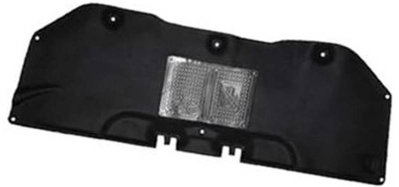 WUPEDI Motorhauben-Isolierung, schalldichte Heizmatte, Baumwollpolster, for Toyota, for Highlander for Kluger XU40 2008-2013 Motor-Hitzeschutzmatte(Black Style 2) von WUPEDI