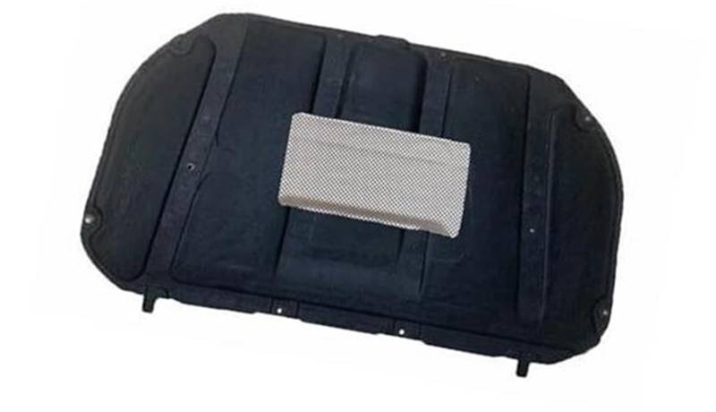 WUPEDI Motorhaubenisolierung Baumwollpolster Dichtungsschicht Schalldämmung, for Toyota, for Fortuner 2016 2017 2018 2019 2020 Motor-Hitzeschutzmatte(Black 1) von WUPEDI