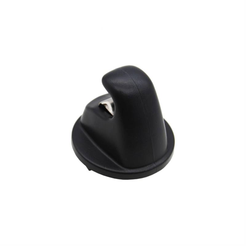 WUPEDI Schwarzgrauer Sonnenblenden-Clip-Hakenhalter, for VW Golf 7 MK7 ab 2013, for Passat B8 Polo T-Cross, for Tiguan, for Touran ab 2016, 5G0857561B Auto-Sonnenblenden-Clip(Black) von WUPEDI