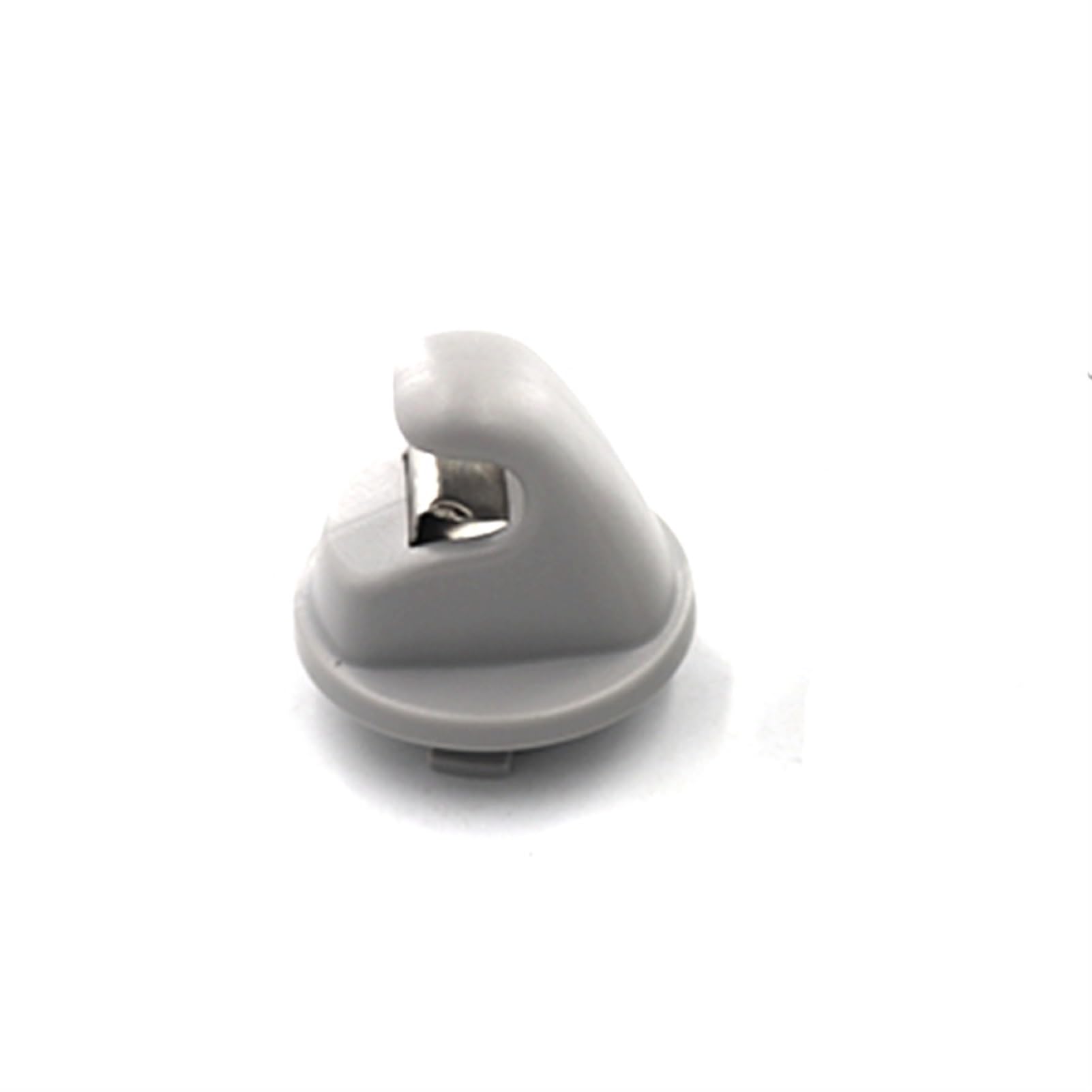 WUPEDI Schwarzgrauer Sonnenblenden-Clip-Hakenhalter, for VW Golf 7 MK7 ab 2013, for Passat B8 Polo T-Cross, for Tiguan, for Touran ab 2016, 5G0857561B Auto-Sonnenblenden-Clip(Grey) von WUPEDI