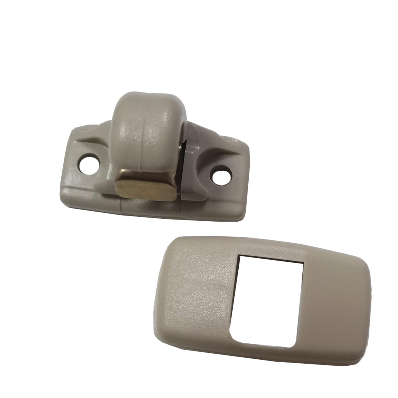 WUPEDI Sonnenblende Haken Clip Halterung Hange 1 stücke, for Golf, for Passat Polo, for Käfer, for Skoda, for Octavia, A5 Fabia Auto-Sonnenblenden-Clip(Beige) von WUPEDI