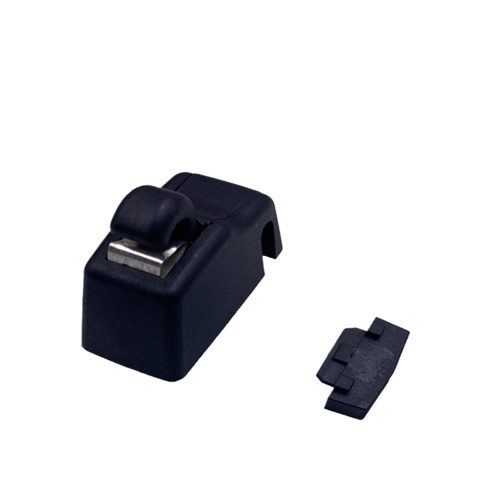 WUPEDI Sonnenblende Halter Aufhänger Clip Halter Haken Halterung, for Porsche, for Cayenne, for, for Q7, for VW, for Touareg 2011 2012 2013 4L0859561 4L0859562 Auto-Sonnenblenden-Clip(Black) von WUPEDI