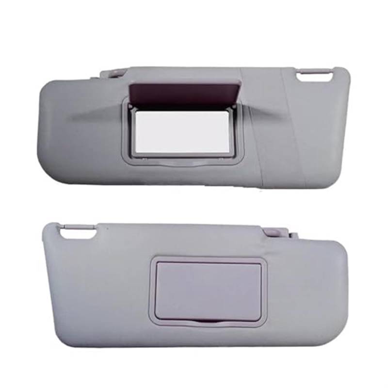 WUPEDI Sonnenblende Links Fahrerseite rechts Beifahrerseite 735362729 735362730, for FIAT, for Panda, for MK2 2003–2011 Auto-Sonnenblende(Black Left and Right) von WUPEDI