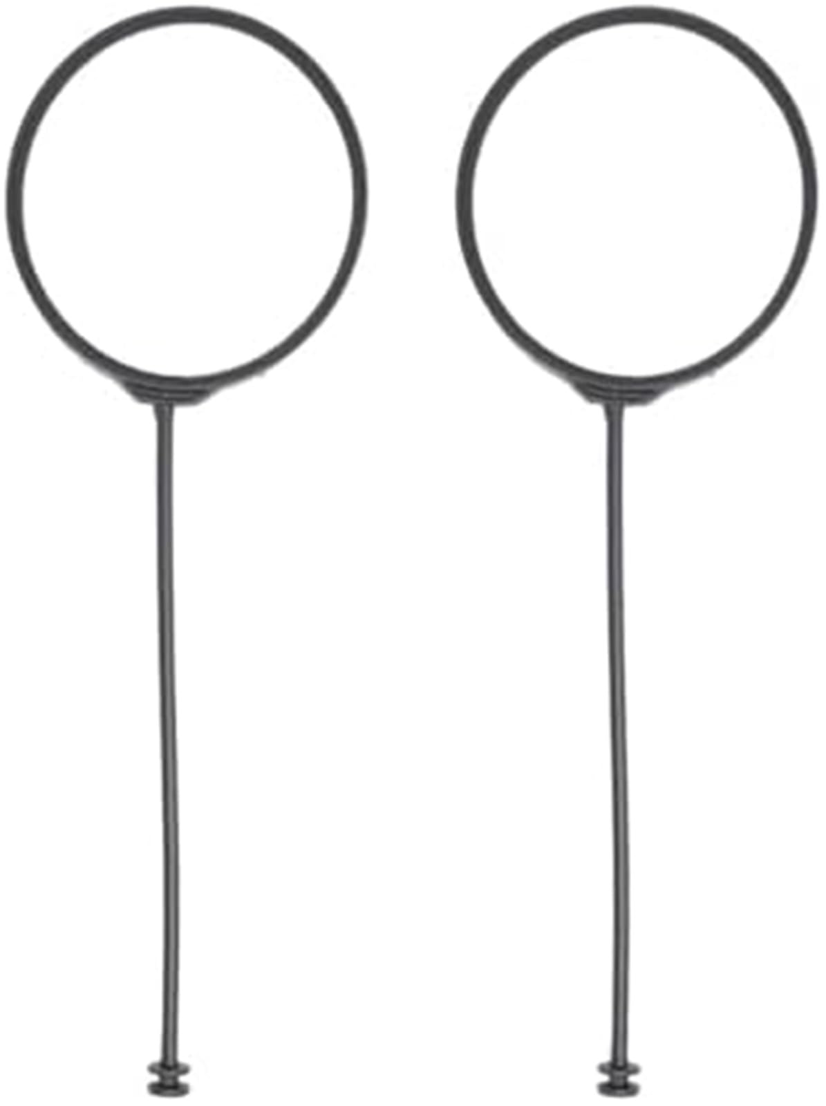 WUPEDI Tankdeckel-Abdeckungsleitung, Kabelseil-Ring-Haltegurt, for, for 7er E65/E66/E67 F01/F02/F03/F04 G11/G12 2001-2022 730 745 760 Tankdeckel-Halterung fürs Auto(Black 2Pcs B) von WUPEDI