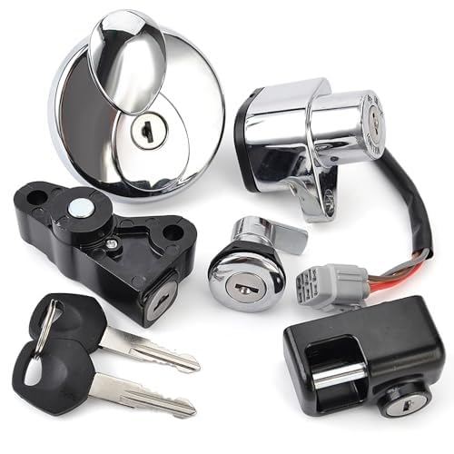 WUPEDI Tankdeckel for Sitz, Zündschalter-Startschloss-Schlüsselsatz, for VLR1800 VLR1800T Boulevard Intruder C109R C1800R 37000-22880 37000-22881 37000-22890 Motorrad-Zündschalter WUPEDI Tankdeckel for Sitz, Zündschalter-Startschloss-Schlüsselsatz, for VLR1800 VLR1800T Boulevard Intruder C109R C1800R 37000-22880 37000-22881 37000-22890 Motorrad-Zündschalter von WUPEDI
