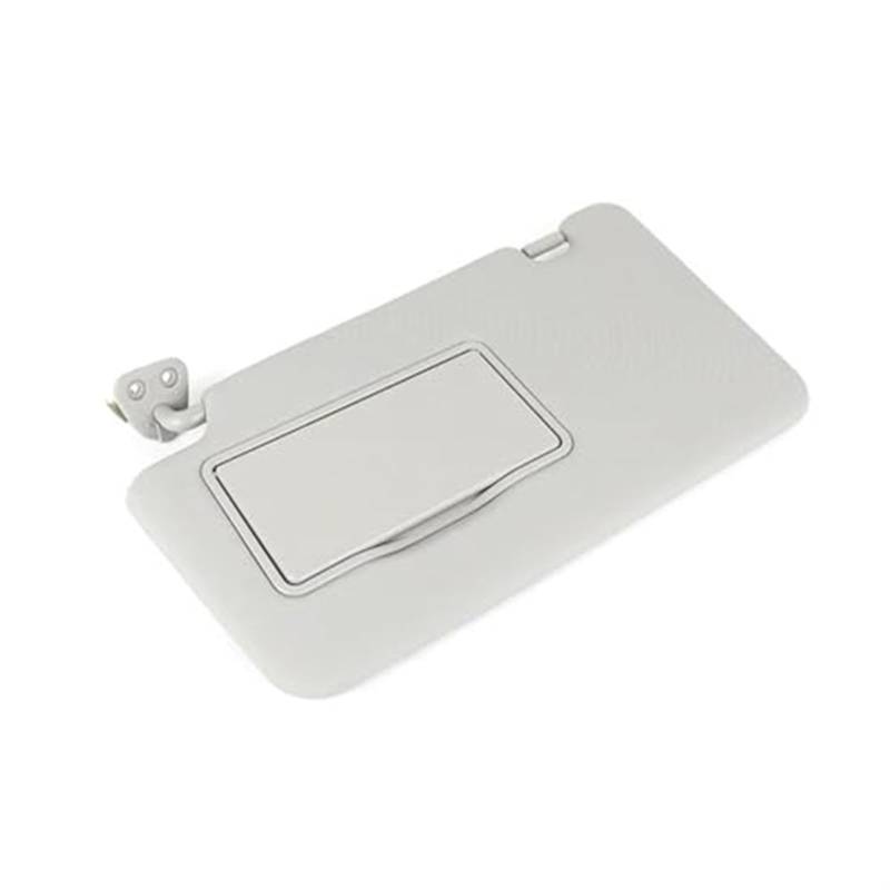 WUPEDI Vordere Auto-Sonnenblende mit Make-up-Spiegel-Licht, for Koleos 2008–2016 Auto-Sonnenblende(Grey Left) von WUPEDI