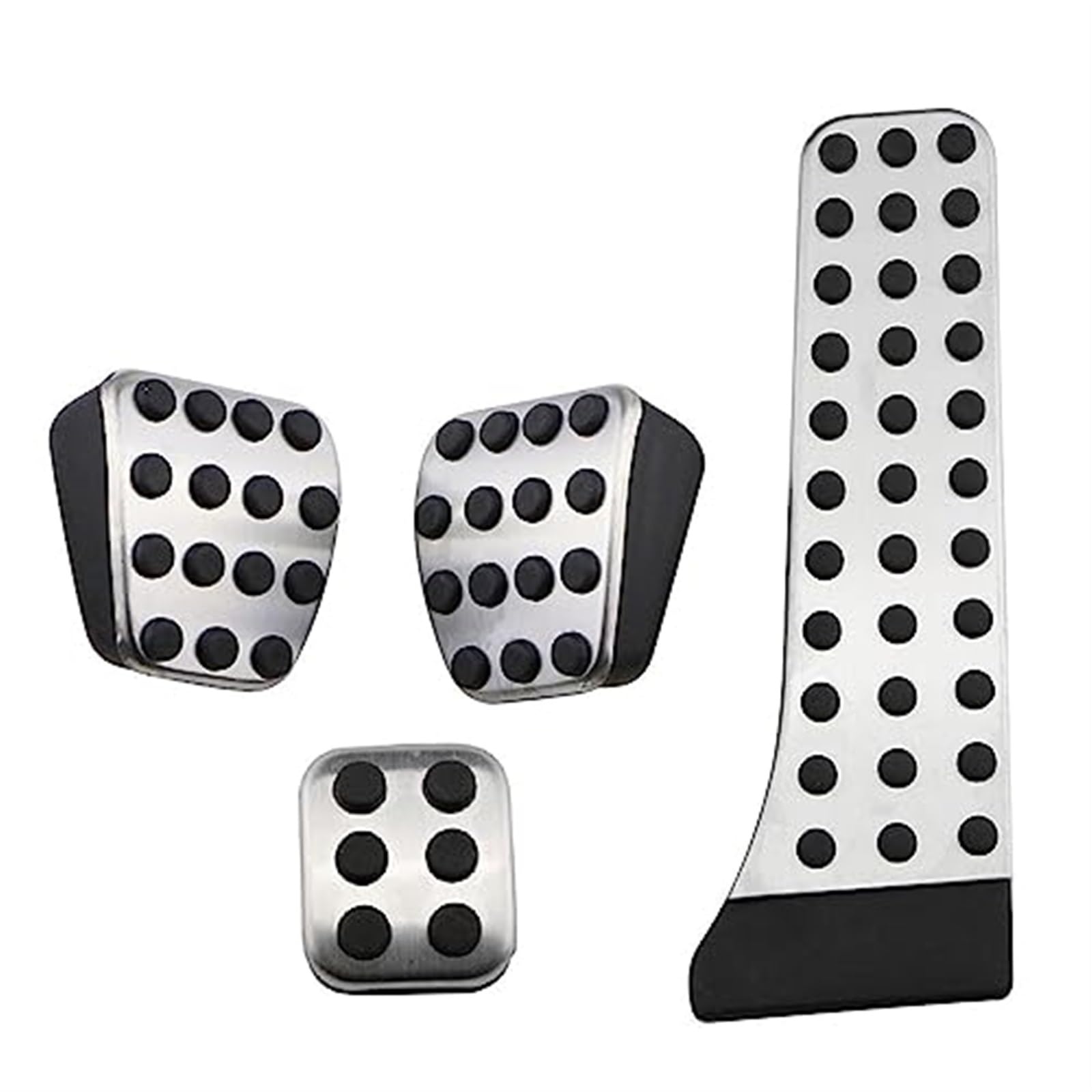 WUPEDI for, W124 W202 W203 W140 W208 W210 W211 W220 R170 R171 R-Klasse Auto Gas Bremse Kupplung Pedal Pad Abdeckung Zubehör Fußpedalabdeckung Autopedalabdeckung(Black MT with Rest) von WUPEDI