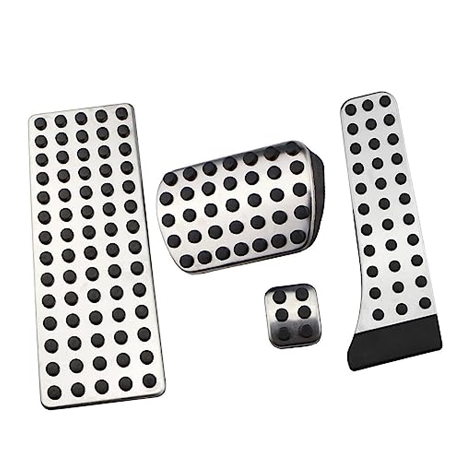 WUPEDI for, W124 W202 W203 W140 W208 W210 W211 W220 R170 R171 R-Klasse Auto Gas Bremse Kupplung Pedal Pad Abdeckung Zubehör Fußpedalabdeckung Autopedalabdeckung(Black at with Rest) von WUPEDI