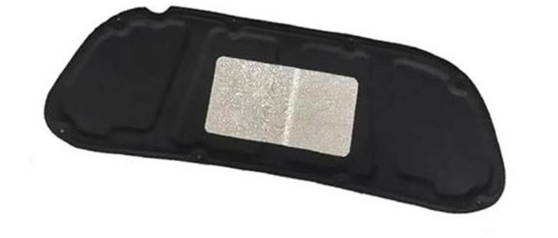 WUPEDI for Kia, for Forte YD K3 for Cerato MK2 2017 2018 Auto Fronthaube Motor Wärmedämmung Schalldämmmatte Motor-Hitzeschutzmatte(Black Aluminum Foil) von WUPEDI