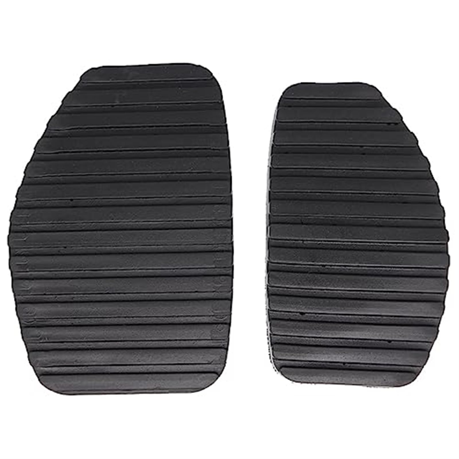 WUPEDI for Peugeot, 206 1998-2011 2012 2013 207 Compact Brasil Sedan 207i Auto Gummi Bremse Kupplung Fußpedal Pad Abdeckungen 213015 450412 Autopedalabdeckung(Black 1X Brake 1XCLUTCH) von WUPEDI