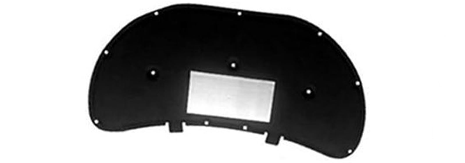 WUPEDI for Skoda, for Kamiq 2019 2020 Auto Front Motor Wärme Schalldämmung Wattepad Schalldichte Mattenabdeckung Motor-Hitzeschutzmatte(Black Style 2) von WUPEDI