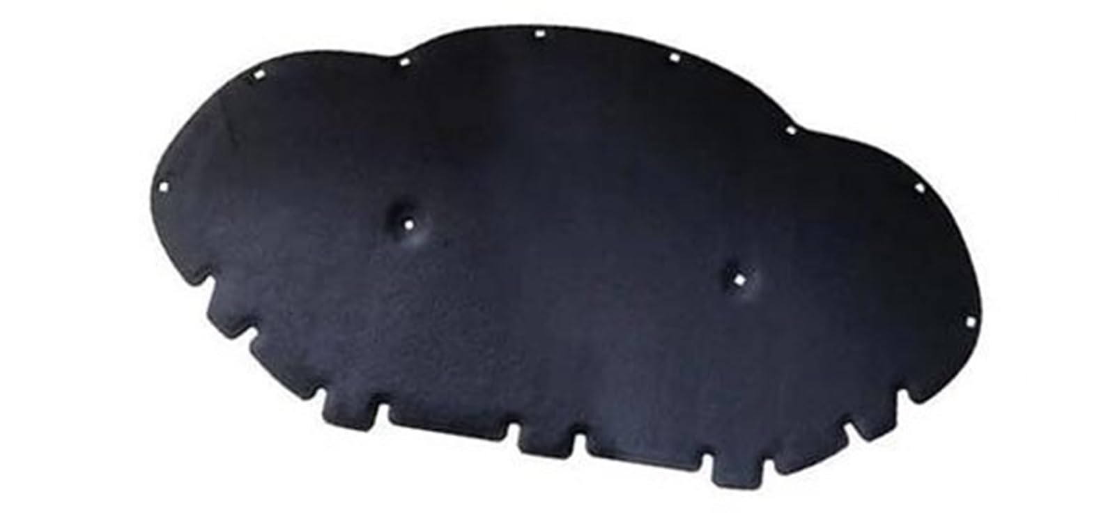 WUPEDI for Skoda, for Octavia, for PRO 2021 Frontmotor Wärme Schalldämmung Wattepad Schalldichte Mattenabdeckung Motor-Hitzeschutzmatte(Black Style 1) von WUPEDI