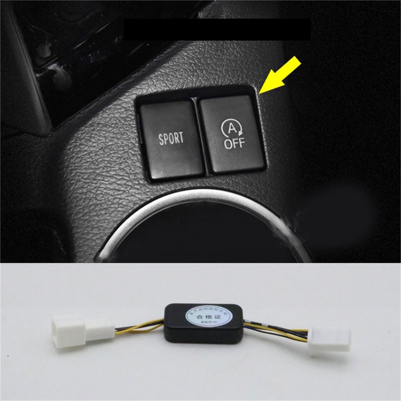 WUPEDI for Toyota, RAV4 Corolla Highlander 2016-2018 Auto Automatischer Stopp Start Motor System Aus Gerätesteuerung Sensor Auto Start-Stopp-Sensor(for Corolla 16-18) von WUPEDI