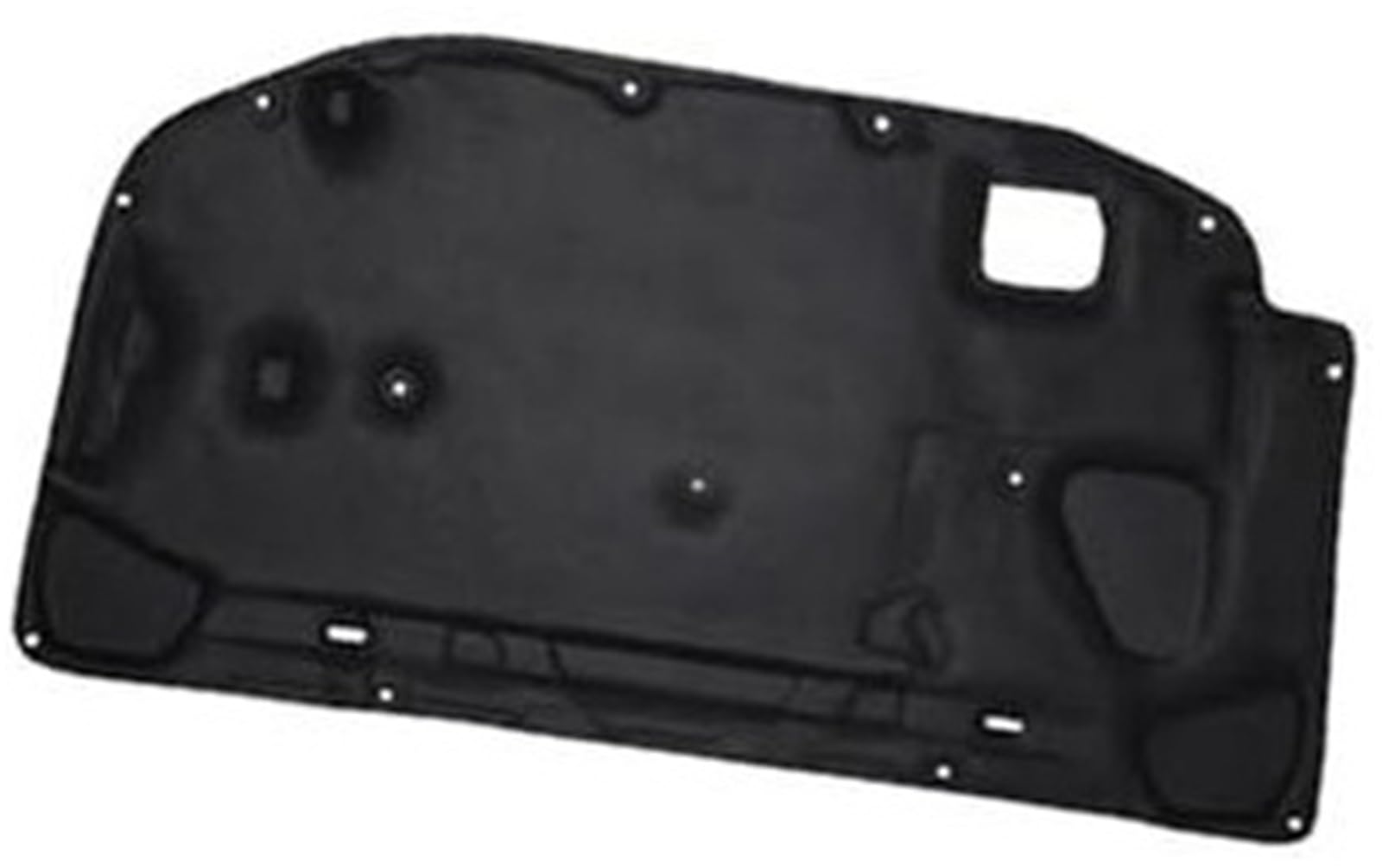 WUPEDI for Toyota, for Camry XV20 for Gracia for Altis 1997-2001 Motorhauben-Isolierung Schalldichte Wärme-Baumwollpolster-Innenabdeckung Motor-Hitzeschutzmatte(Black Style 1) von WUPEDI
