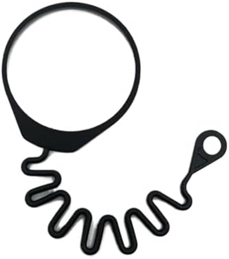 WUPEDI for Volvo, for S60 S60L S80 XC90 XC70 S40 XC60 V40 V50 C30 C70 V70, Tankdeckel Tankdeckel Leitung Kabel Draht Benzin Öl Gas Tankdeckel-Halterung fürs Auto(Black C) von WUPEDI