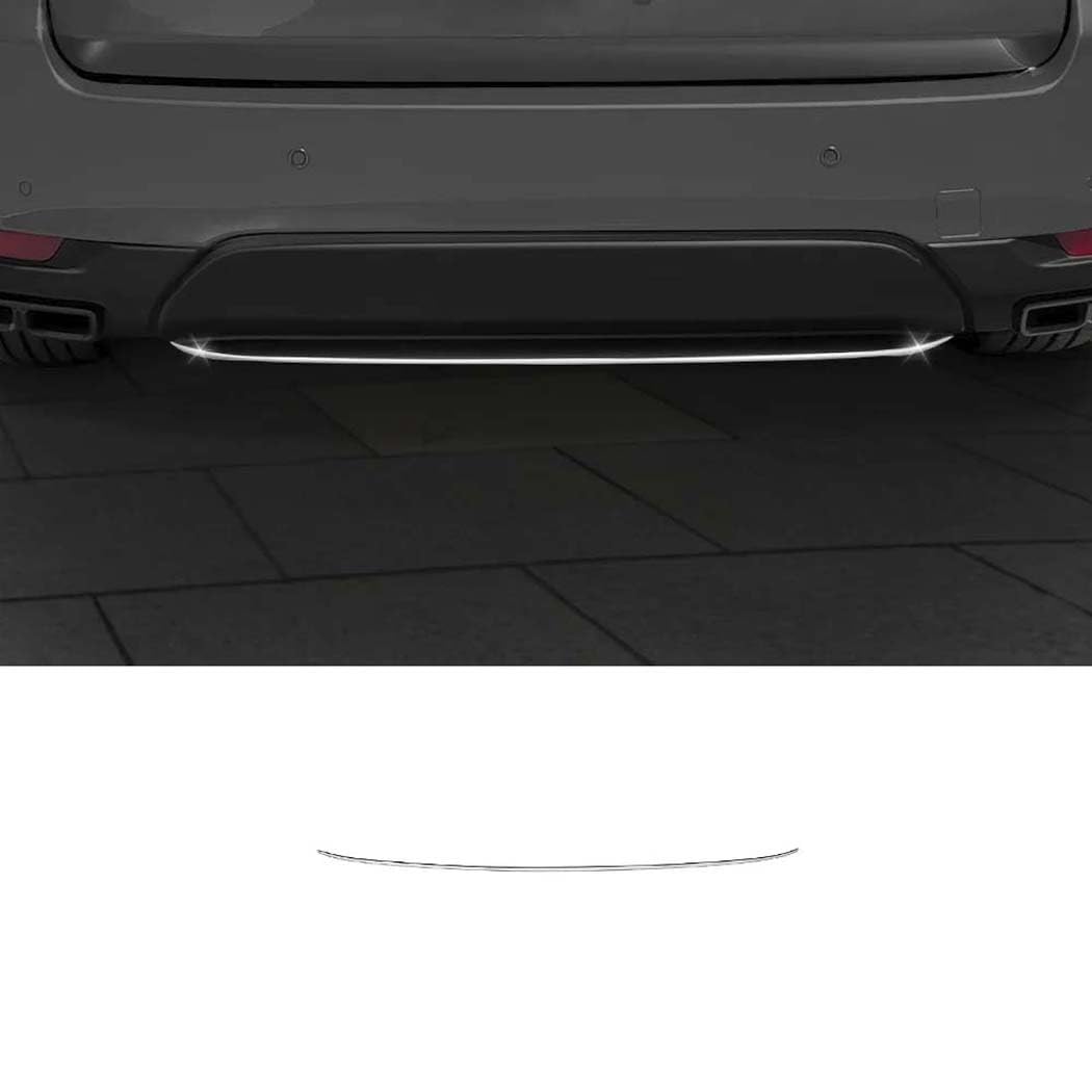 Auto-Front-Heck-Stoßstangen-Lippenstreifen-Schutz-Abdeckungsschutz für Mazda CX-60 CX60 CX 60 2022 2023 2024, Edelstahl-Zubehör,B Rear von WUURAA