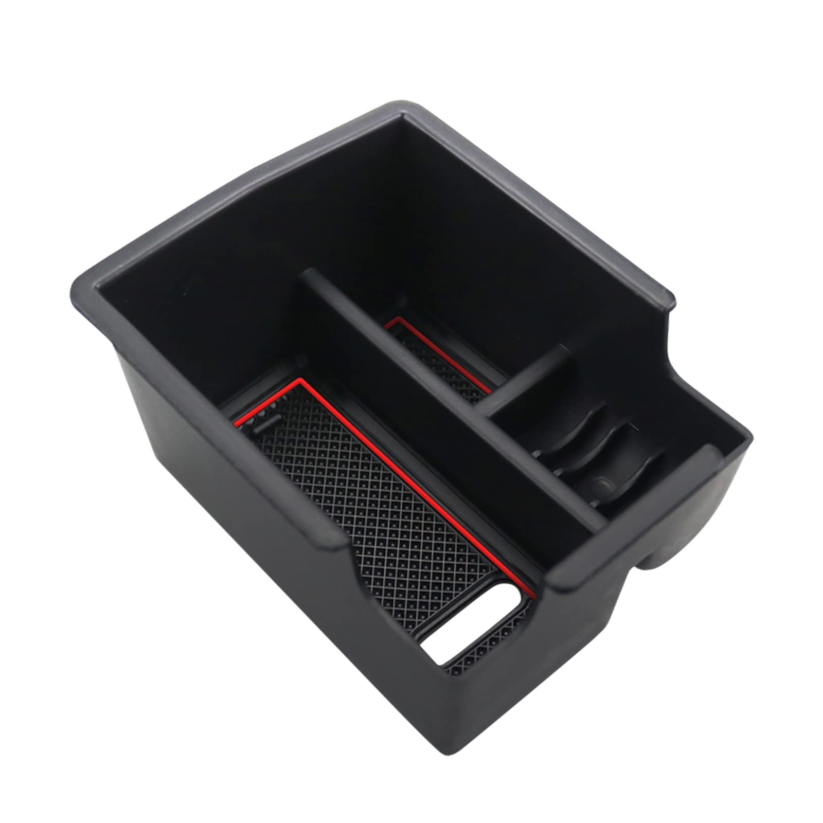 WUYDKEL Armlehne Aufbewahrungsbox Kompatibel Mit Arkana 2021 2022 2023 Zentrale Auto-Aufbewahrungsbox Armlehnen-Organizer Ablage Für Auto-Innenraum-Zubehör(Red) von WUYDKEL