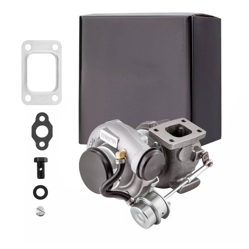 WUYDKEL Auto Turbolader Kompatibel Mit Allen 1,6- Bis 2,0-l-Motoren T25 T28 GT25 GT28 GT2860 GT2871 Für Turbo-Wasserkühlung, Nassschwimmer, Universal-Turbolader von WUYDKEL