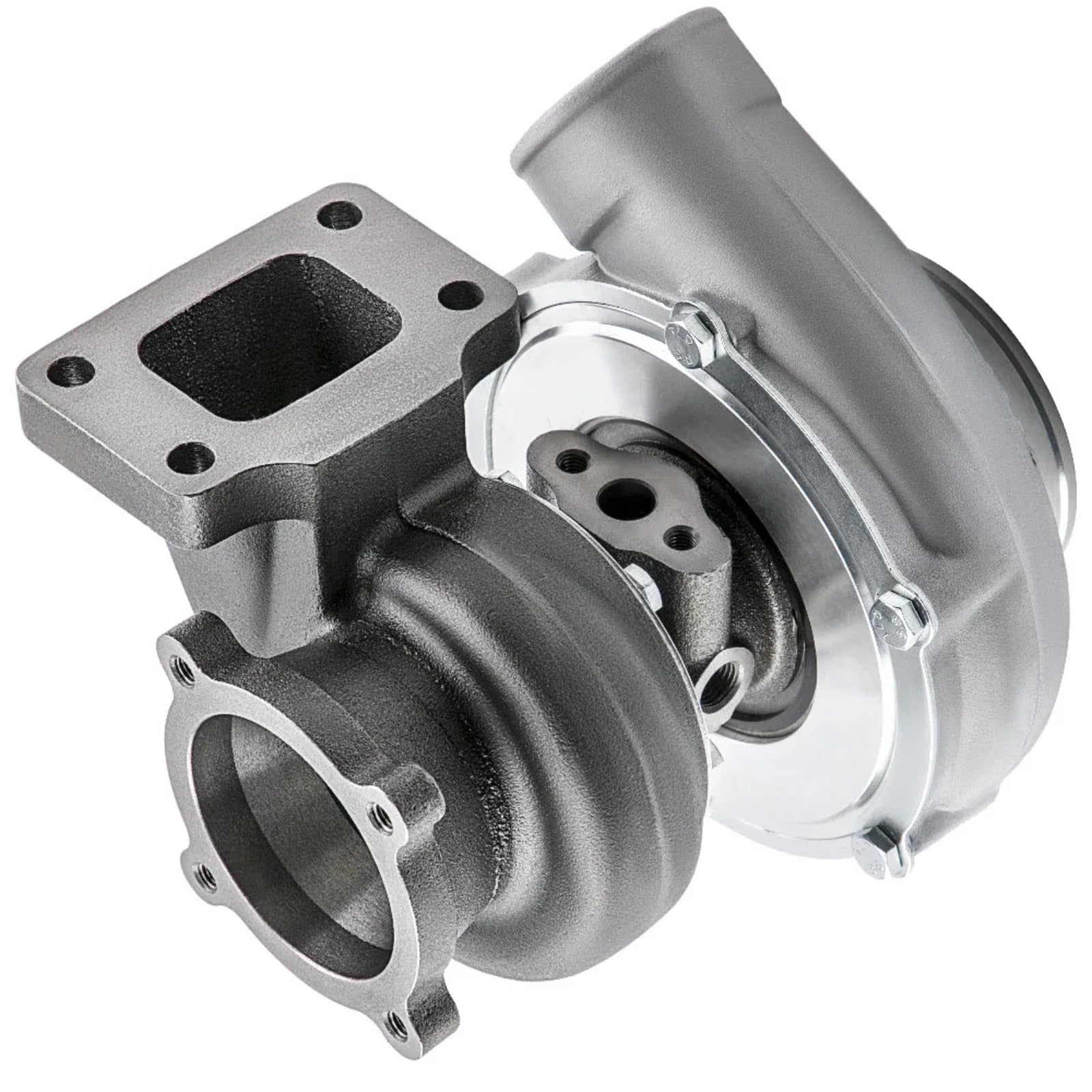 WUYDKEL Auto Turbolader Kompatibel Mit Ford 4.6, 5.0 Motoren Gehäuse Turbolader Bis Zu 600PS 4 Bolzen Turbolader GT3582 GT35 Turbolader Abgasturbolader WUYDKEL Auto Turbolader Kompatibel Mit Ford 4.6, 5.0 Motoren Gehäuse Turbolader Bis Zu 600PS 4 Bolzen Turbolader GT3582 GT35 Turbolader Abgasturbolader von WUYDKEL