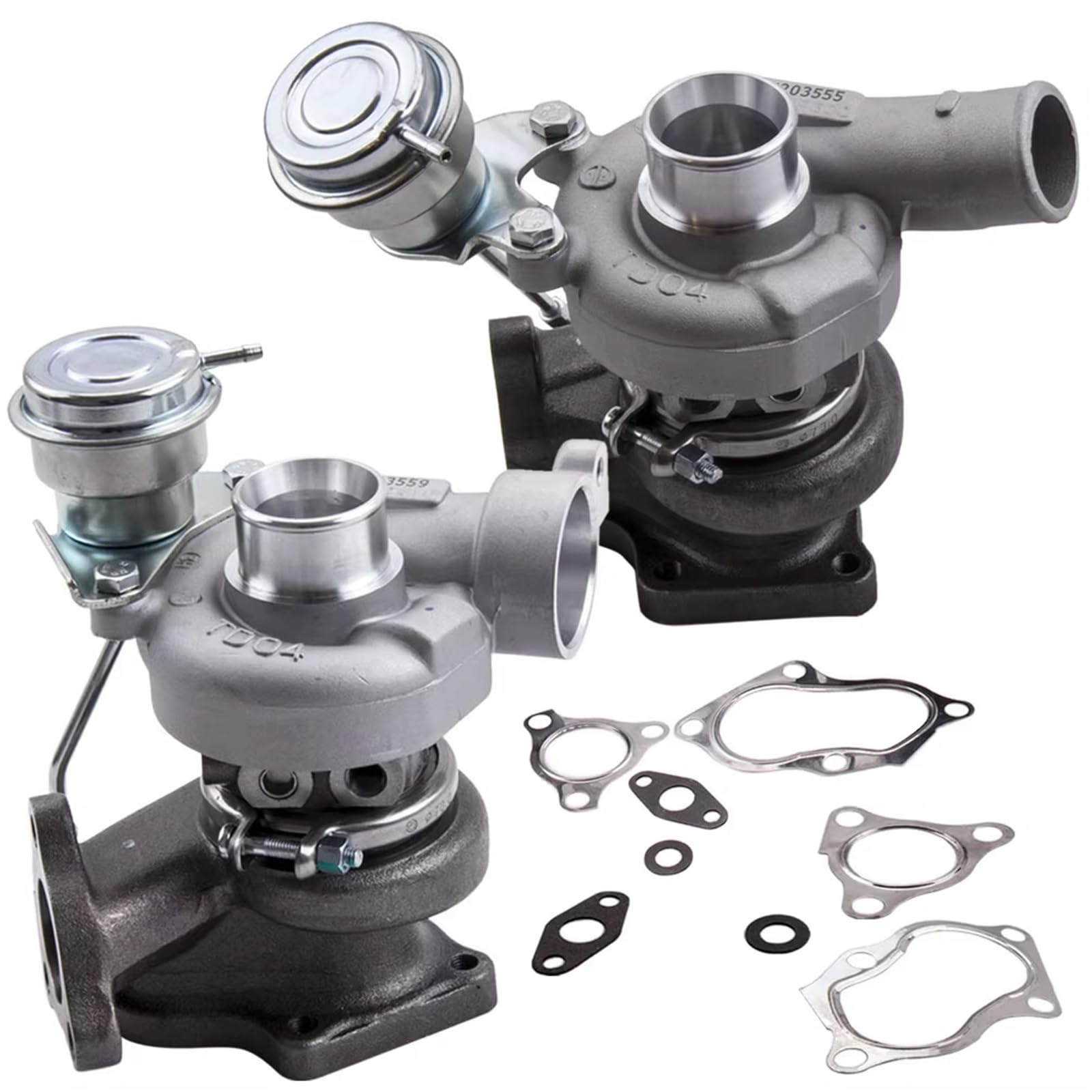 WUYDKEL Auto Turbolader Kompatibel Mit Mitsubishi GT3000 6G72 V6 1991 1992 1993 1994 1995 1996 Links Rechts TD04 Für Turbo Turbolader 49177-02410 MD169726 WUYDKEL Auto Turbolader Kompatibel Mit Mitsubishi GT3000 6G72 V6 1991 1992 1993 1994 1995 1996 Links Rechts TD04 Für Turbo Turbolader 49177-02410 MD169726 von WUYDKEL