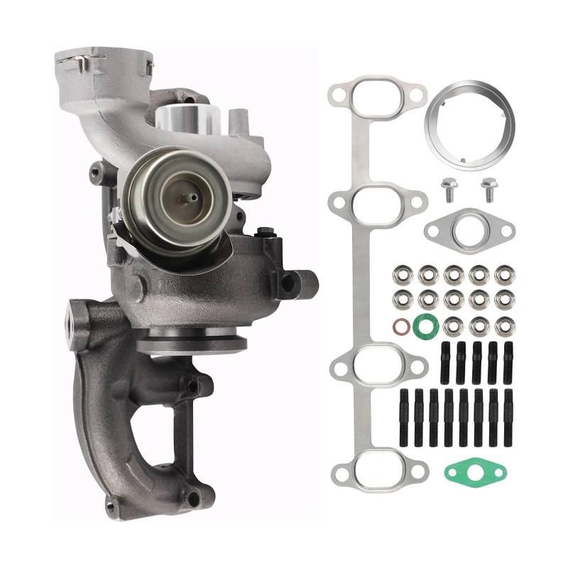 WUYDKEL Auto Turbolader Kompatibel Mit VW Für Caddy III 1.9 Für TDI; BRU/BXF/BXJ 90 PS OE: 54399880011 03G253014FV Turbo Turbolader Turbine Turbo Compressore Motor Turbolader von WUYDKEL