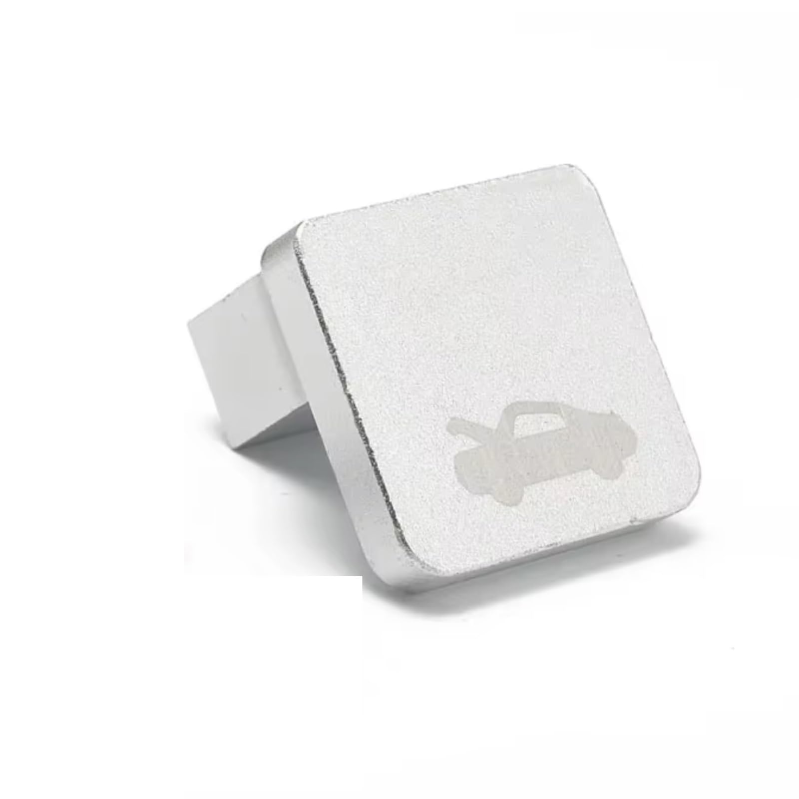 WUYDKEL Motorhaube Griff Kompatibel Mit Civic 1996–2011 EPSW9611 Billet-Aluminium-Motorhaubenentriegelungsgriff-Öffner-Reparatursatz Motorabdeckungsschloss(Silver) von WUYDKEL
