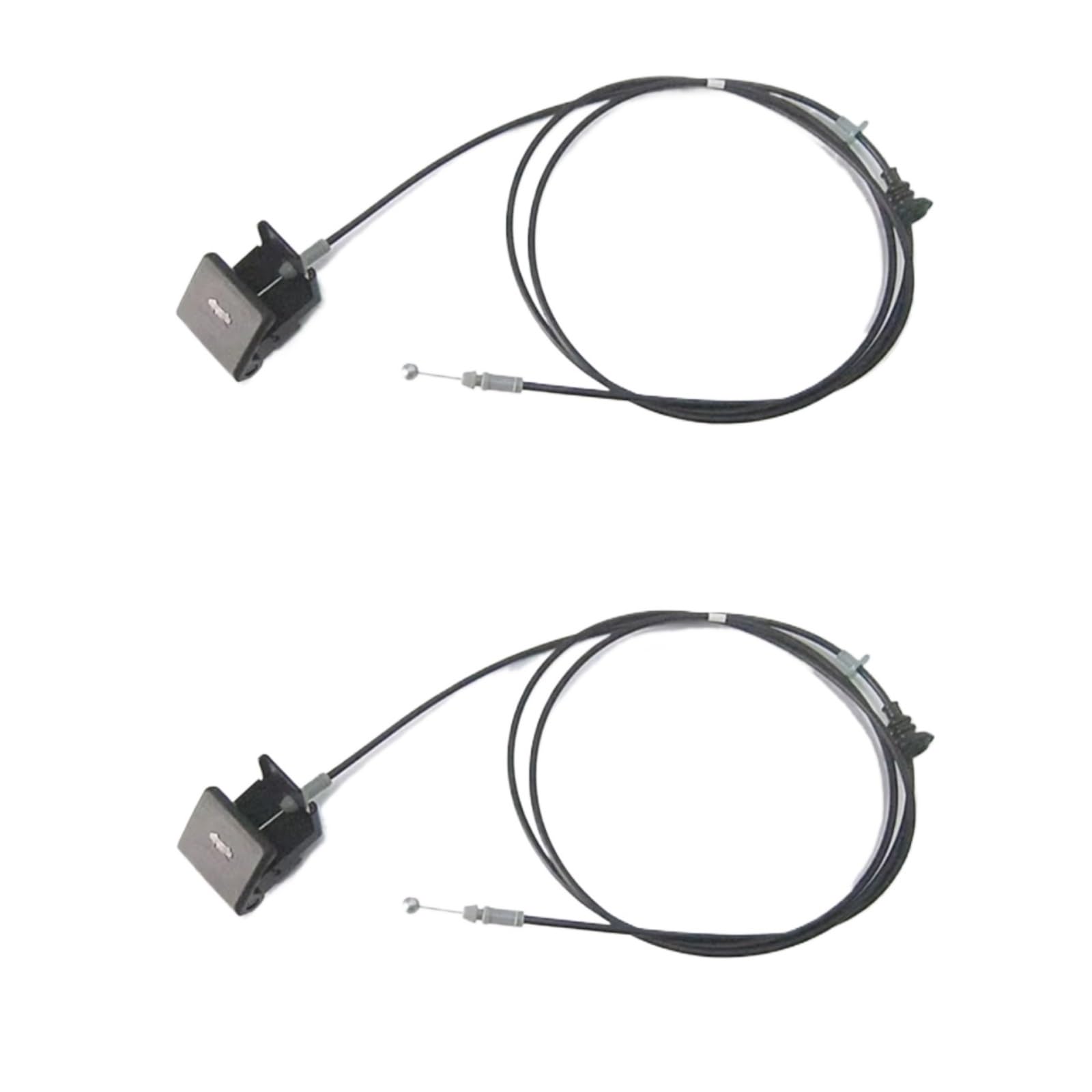 WUYDKEL Motorhaube Griff Kompatibel Mit Mazda Für 5 CW 2011 2012 2013 2014 2015 2016 2017 CG1556720 Autozubehör Motorhauben-Entriegelungskabel Mit Griff(2 pcs) von WUYDKEL