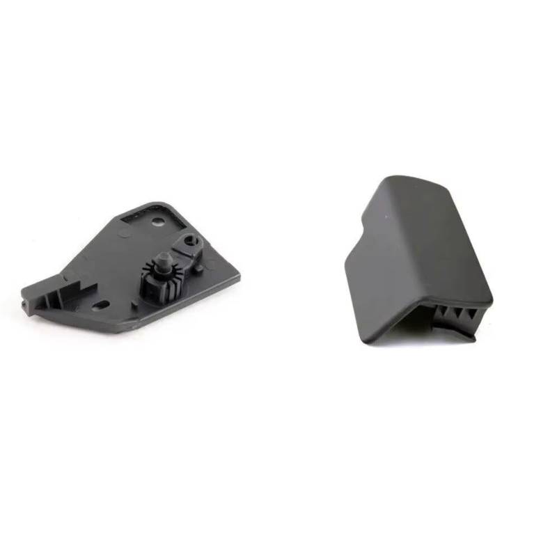 WUYDKEL Motorhaube Griff Kompatibel Mit Q7 2007 2008 2009 2010 2011 2012 2013 2014 2015 4L1823533A, 2 Stück LHD, Schwarzer Motorhauben-Betätigungshebel, Entriegelungsgriff Und Halterung von WUYDKEL