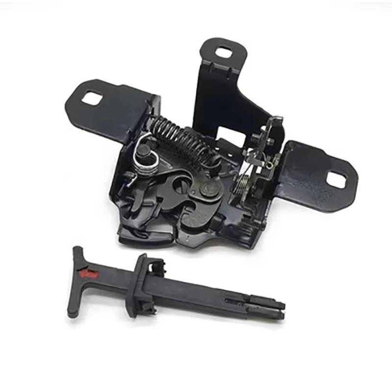 WUYDKEL Motorhaube Griff Kompatibel Mit VW Für Bora 1999 2000 2001 2002 2003 2004 1J5823593C Frontmotorabdeckung Hood Latch Lock Block Release Zugstangengriff von WUYDKEL