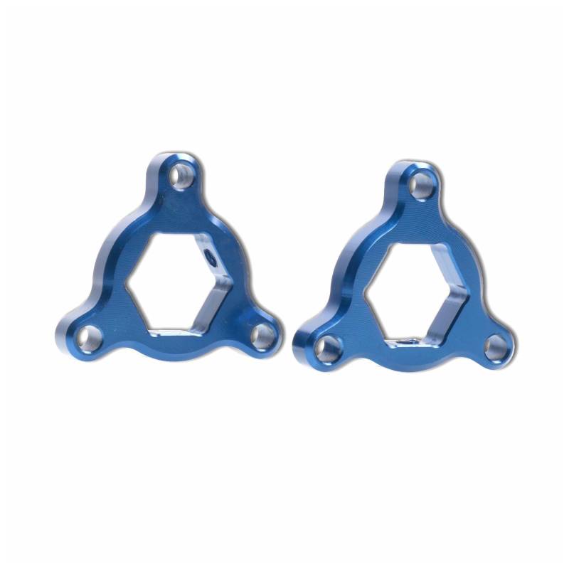 WUYUEY Motorrad Gabelvorspann Regler Für KA&WASAKI ZX-6R ZX-10R ZX-14R 2006-2010 Motorrad-Vorderstoßdämpfer-Einstellcode. Vorderer Stoßdämpfer-Einsteller(Blau) von WUYUEY