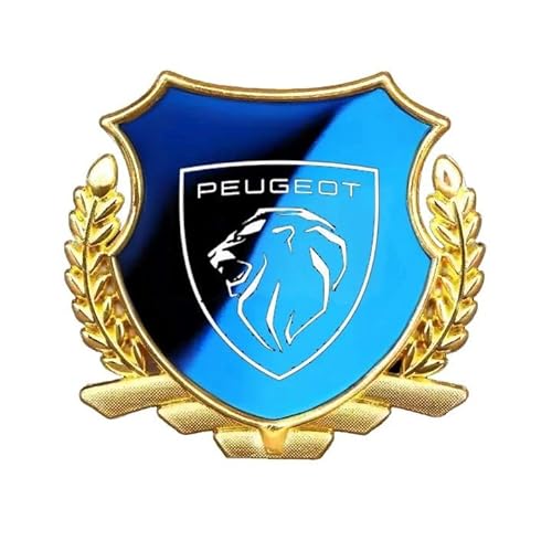 Auto Metall Emblem Aufkleber für Peugeot 108 Hatch 2014-, Front Motorhaube/Heckkoffer Abzeichen Heckklappen Logo Auto-Emblem-Aufkleber,A Auto Metall Emblem Aufkleber für Peugeot 108 Hatch 2014-, Front Motorhaube/Heckkoffer Abzeichen Heckklappen Logo Auto-Emblem-Aufkleber,A von WWEIMING