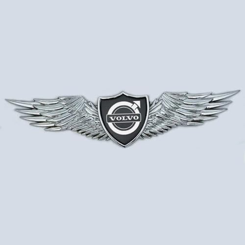 Auto Metall Emblem Aufkleber für Volvo C30 2008-2013, Front Motorhaube/Heckkoffer Abzeichen Heckklappen Logo Auto-Emblem-Aufkleber,F Auto Metall Emblem Aufkleber für Volvo C30 2008-2013, Front Motorhaube/Heckkoffer Abzeichen Heckklappen Logo Auto-Emblem-Aufkleber,F von WWEIMING