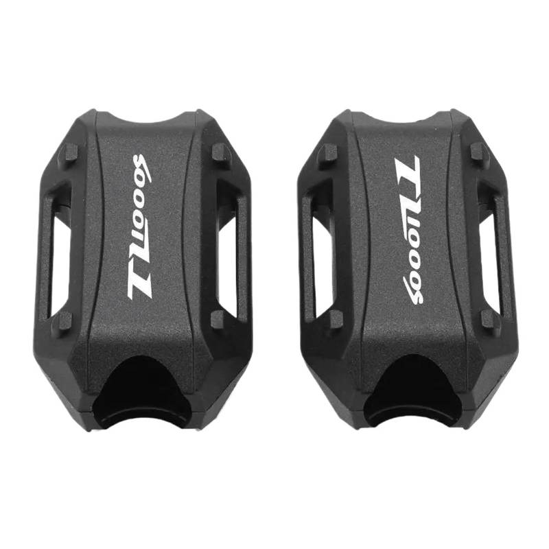 Motorrad Dekorative Block FÜR SUZUKI FÜR TL 1000 TL1000R TL1000S Motorrad Rcing Motor Crash Bar Schutz Stoßstange Dekorative Schutz Block Motorrad Stoßstange Block Schutz Decor Stoßstangenverkleidung von WWHUMM