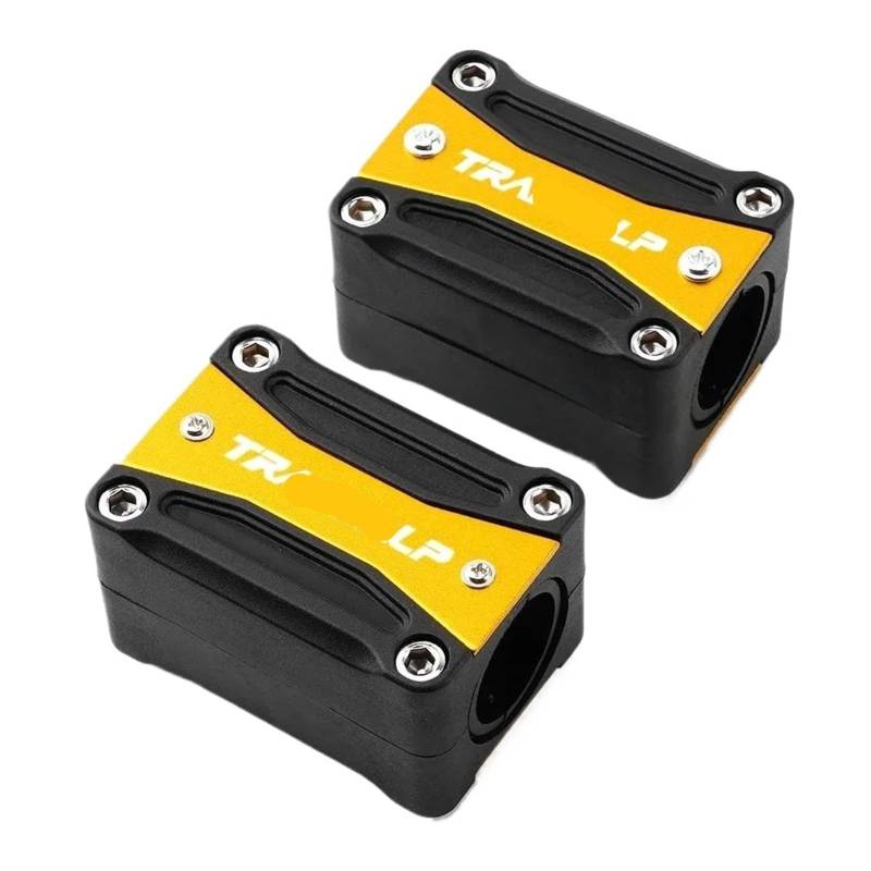 Motorrad Dekorative Block Für XL750 TRANSALP 600 650 700 750 XLV Motorradzubehör Motorschutzschutz Stoßfänger Dekorativer Block Motorrad Stoßfängerblock Stoßstangenverkleidung Schutzblock(Yellow) von WWHUMM