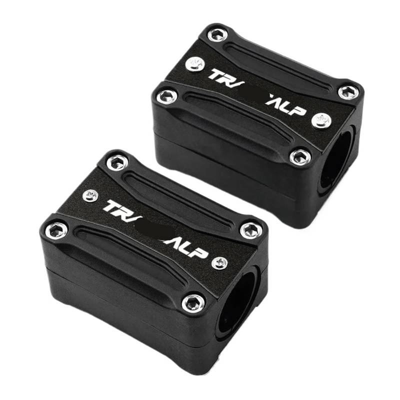 Motorrad Dekorative Block Für XL750 TRANSALP 600 650 700 750 XLV Motorradzubehör Motorschutzschutz Stoßfänger Dekorativer Block Motorrad Stoßfängerblock Stoßstangenverkleidung Schutzblock(Black) von WWHUMM