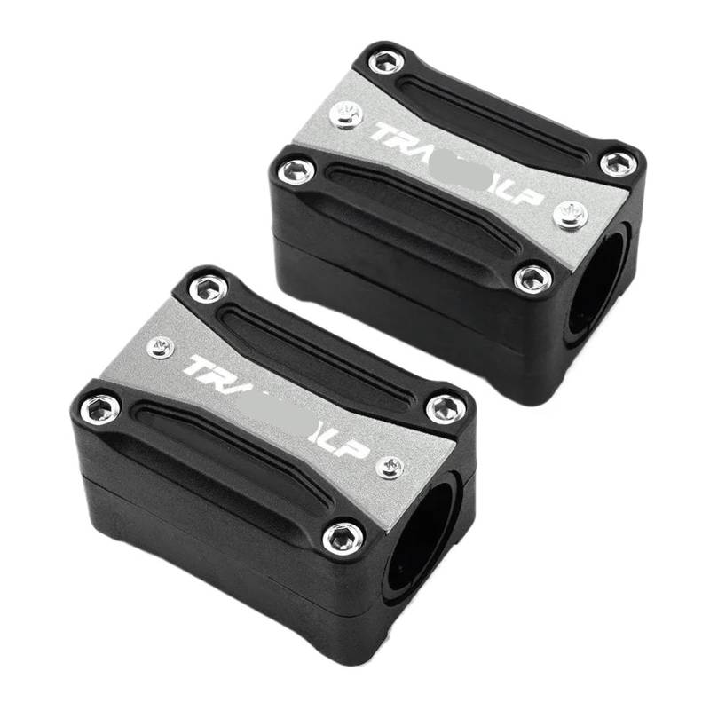 Motorrad Dekorative Block Für XL750 TRANSALP 600 650 700 750 XLV Motorradzubehör Motorschutzschutz Stoßfänger Dekorativer Block Motorrad Stoßfängerblock Stoßstangenverkleidung Schutzblock(Titanium) von WWHUMM