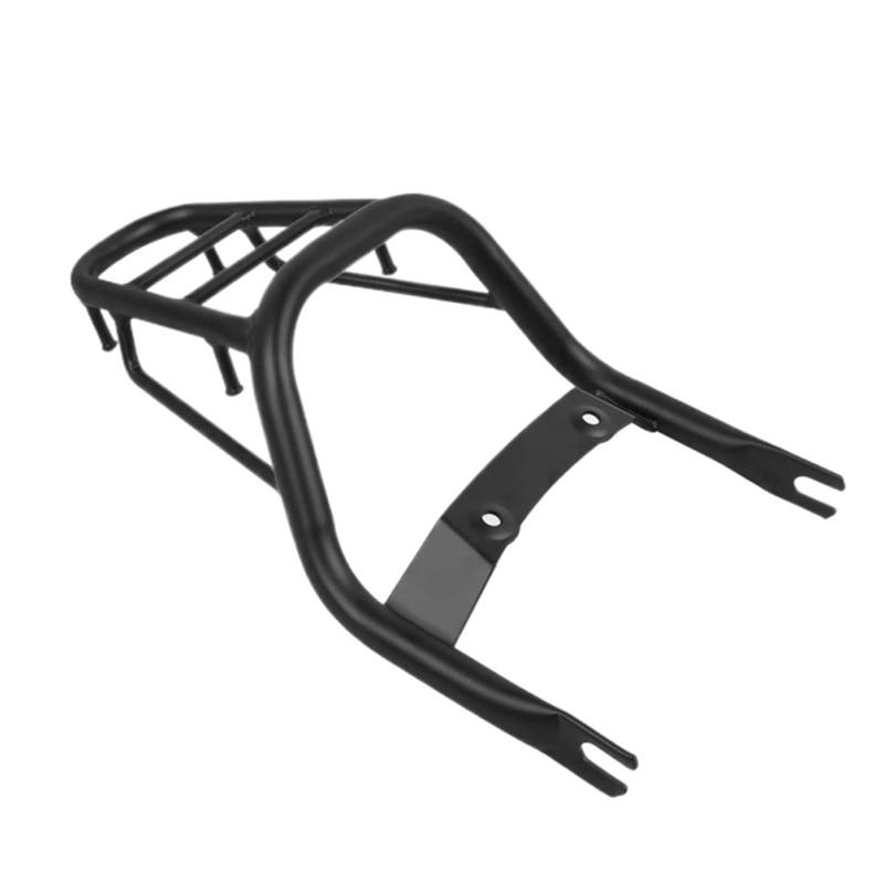 Motorrad Frachtträgerhalterung Ohr Abnehmbare Rückenlehne Gepäckträger Fracht Unterstützung Halter Halterung Fracht Schwanz Rack Für Affe 125 2018-2024 Für Z125 2023 R Motorrad Gepäckträger(Black) von WWHUMM